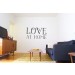 Love At Home Vinyl Decal